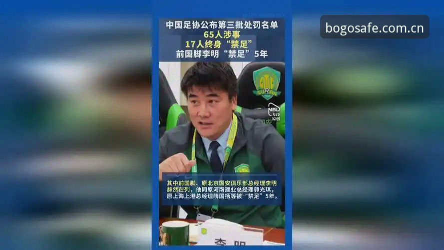 博狗活动 3个关键维度解读中国足协第三批禁足名单:行业洗牌背后的深层逻辑